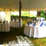 garden wedding table and chair rentals island girl catering tent rental