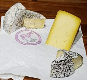 cheeses from Sweet and Salty Farm, Little Compton, RI