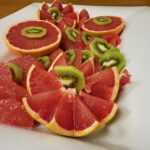 grapefruit and kiwi